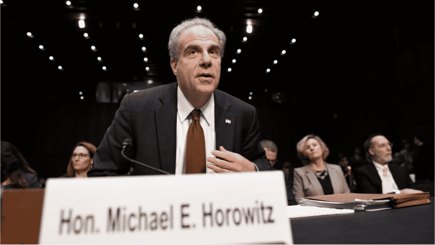 Photo for: DOJ Report: FBI Leaked Sensitive Information Prior to 2016 Election, Policies 'Widely Ignored.'