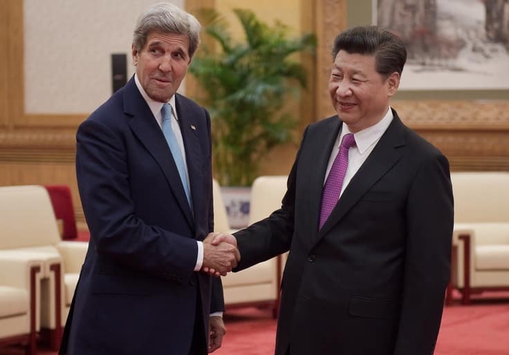 Photo for: UNCOVERED: John Kerry Invested $1 Million in Tech Firm that Uses Forced Labor