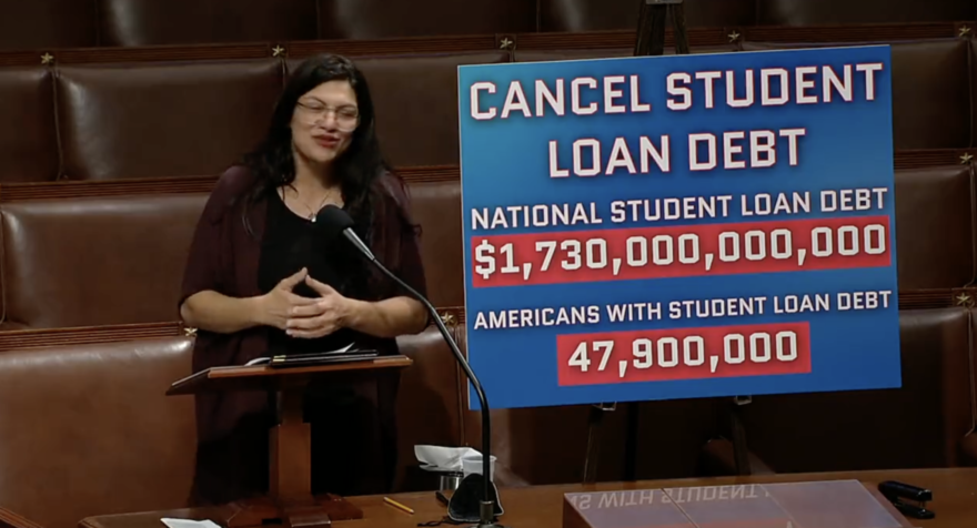 Photo for: Voter Can You Spare a Dime? Rep. Rashida Tlaib Wants You to Pay Her Student Loans.