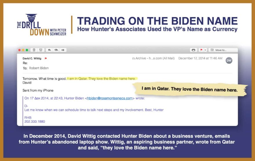 Photo for: ‘They Love the Biden Name Here’: Hunter’s Crooked Pals Benefit from ‘the Biden Lift.’
