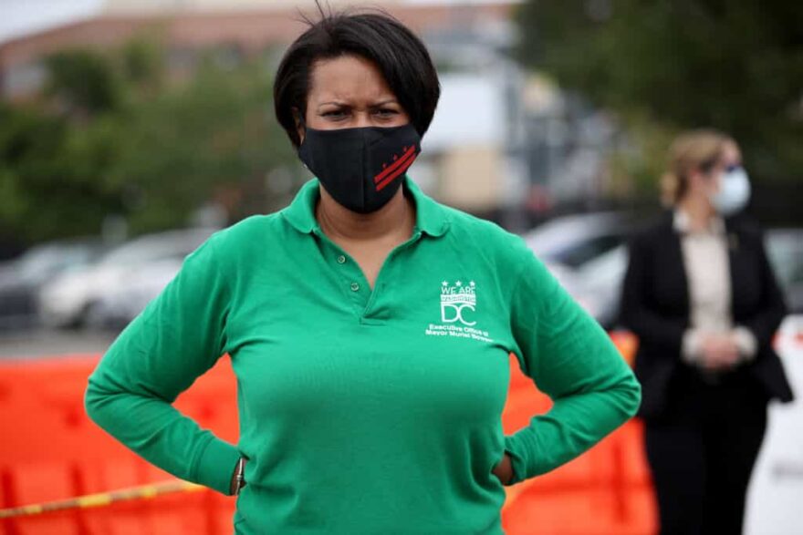 Photo for: COVID Crook: D.C. Mayor Bowser Used $3 Million in Pandemic Aid for BLM Plaza.