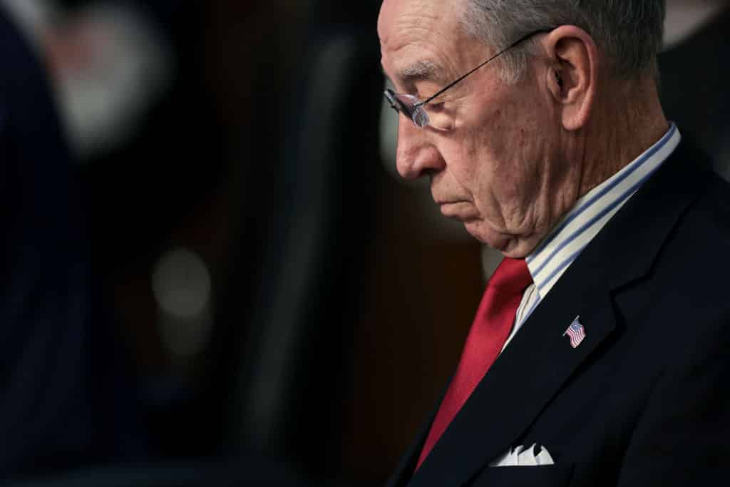 Photo for: ‘Is This Official Document Russian Disinformation?’ Grassley Reveals Biden Receipts.