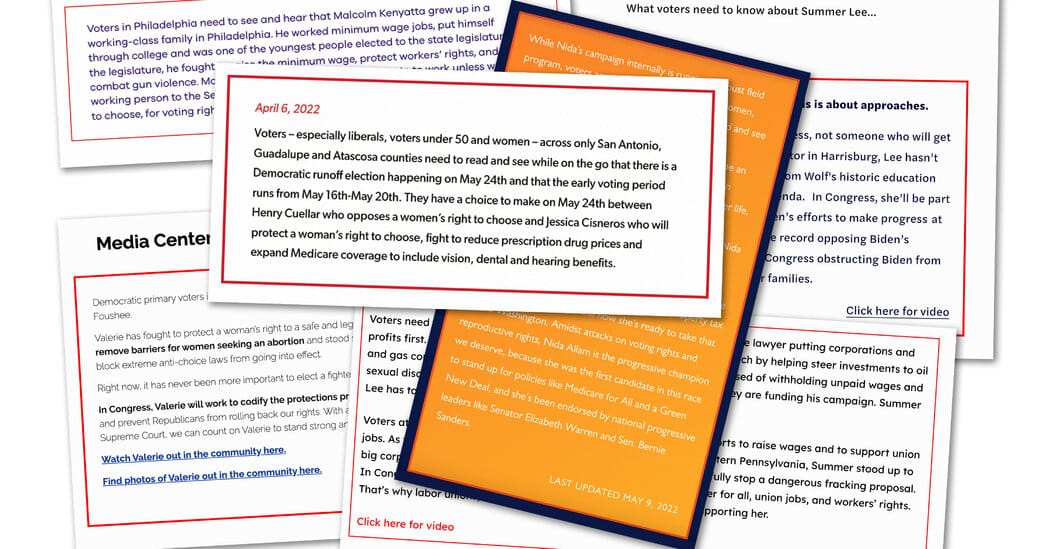 Photo for: Candidates and PACs Brazenly Sync Strategies Ahead of Midterms