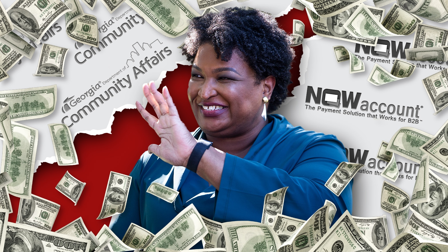 Photo for: How Stacey Abrams Got Rich Helping Her Business Profit by Shifting Liabilities onto Taxpayers