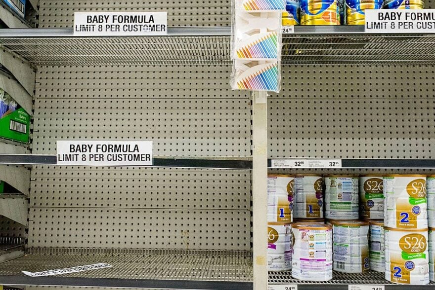 Photo for: ‘It Has Not Improved at All’: Baby Formula Shortage Still a Harsh Reality.
