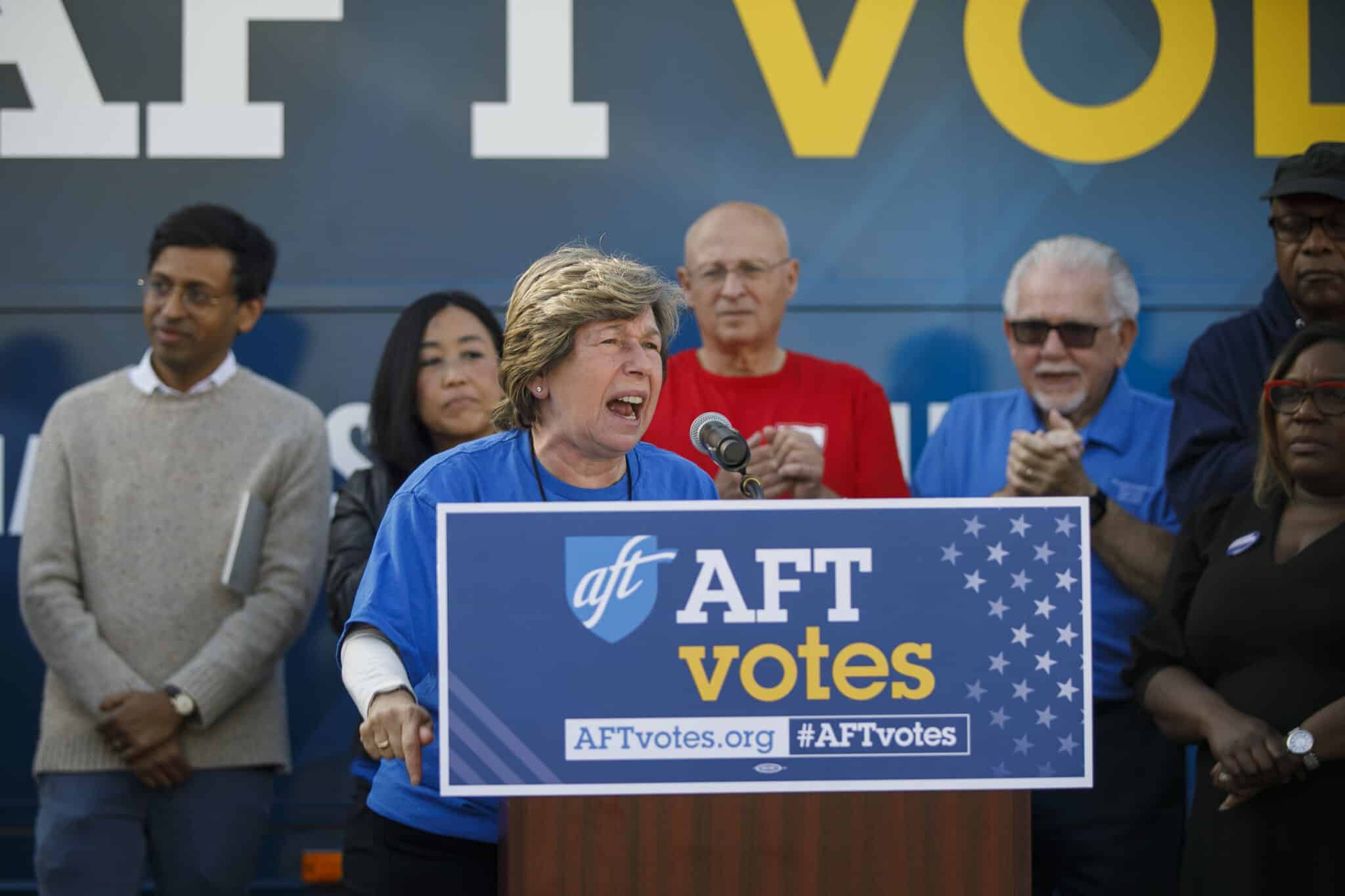 Photo for: Teachers Unions Express Support for Democrat Wins in Midterms