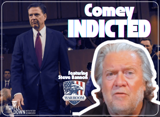 Image for Bannon to Schweizer: Charges Against Comey “Are Just the Appetizers.”